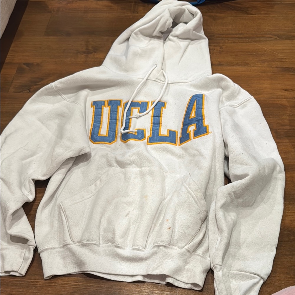 White UCLA Hoodie